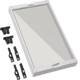 Assembly unit, universN,450x250mm, protection cover,transparent