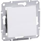 ASFORA Switch toggle 1-button without frame white