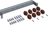 Support rail, universN, power supply MCCB >800A, 2 span version, IP54 SKII