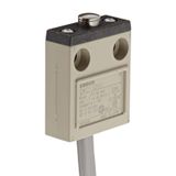 Compact enclosed limit switch, pin plunger, 5 A 250 VAC, 4 A 30 VDC, 3 D4CN1201B