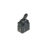 Position switch with one-way roller, external gasket