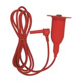 Line probe with alligator clip