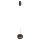 Pendant lamp AURA 1 brown Gx53