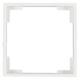 Adapter frame 55x55 mm to 50x50 mm, white, 1 pack = 5 pcs.