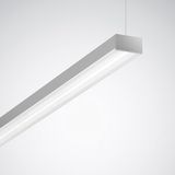 Suspended luminaires Solvan Flow H Diffuser Aluminium rectangular ETDD 48W 6300lm Lambertian (L) IK03 3 SDCM