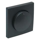COV PLAT F/DIMMER/TWO-WAY SWITCH GRAY