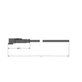 Deutsch Connector Connection Cable   DT04-2P-A-5/TXL