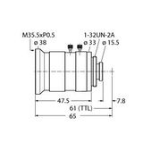 Image Processing C-mount Lens   LCF06LEVMP