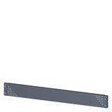 SIVACON, mounting plate, mounting with bracket, perforated, H: 100 mm, W: 900 mm