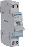 1P 25A Centre Off Changeover , Top