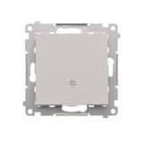 Intermediate switch, 10AX, light gray matt