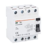 Residual current operated circuit breaker, 4 modules, 4P - type B, 80A, 30mA