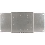 BPZ-NZM1-800-MH-W Mounting plate + front plate for HxW=200x800mm, NZM1, horizontal, white