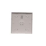 Double IP44 socket outlet with Schuko earthing and shutters, surface mounted - Scandinavian version, (Complete product), 16A, 250V, Screw, black matt