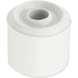 screwed doorstop small white height 30mm (5pcs)