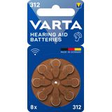 VARTA 24607 Hearing Aid 312 BL8