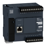 Logic controller, Modicon M221, 16io tr.npn