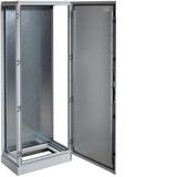 Metal panel with counter panel, IP65, 2100x800x500 mm
