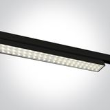 BLACK 60W CW TRACK LIGHT IP20 230V