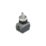 Complete unit with illuminated 4 positions selector, fixing adapter and contacts