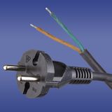 W-6 OMY 2X1 black connection cable