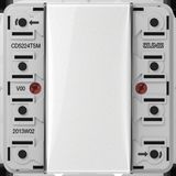 Push-button, 4-gang CD5224TSM