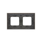 Light push button with indicator light, 10AX, black matt