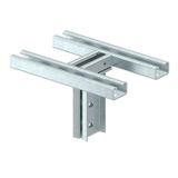 Head plate for IS 8 support 400mm Steel Hot-dip galvanised zinc