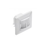 Motion detector CR-16, max. 500W, AC220-240V, 50/60Hz, 190°, IP20, compatible with LED, flush-mounted, white