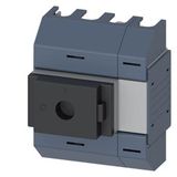 Switch disconnector 32A, size 01, 4-pole Front operating mechanism center Complete unit with direct operating