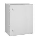 Wall-mounted enclosure 1 door IP66 H=600 W=500 D=300mm