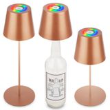 RGB/W Accu table lamp, IP44, 2,5W, incl. bottle cap
