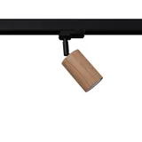 TRACK SPOTLIGHT 3 PHASE MOVABLE BERG NATURAL WOOD GU10