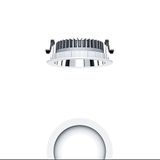 PANOS R R150 3k-840 LDO L AL WH - LED ceiling-recessed luminaire