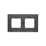 Sourface mounted foldable box, black matt