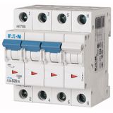 Miniature circuit breaker (MCB), 20 A, 3p+N, characteristic: D