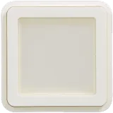 cubyko - Adapter 45x45 KNX, white