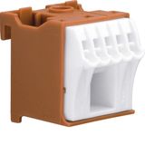 Terminal,QC,L,6 connect.