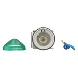 L-G Indicator light, green