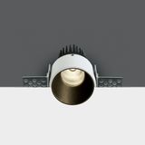 BLACK 3W CCTV 350mA DARK LIGHT TRIMLESS