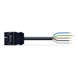 pre-assembled connecting cable;Eca;Plug/open-ended;black