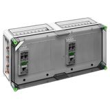 NH fuse enclosure, Type of protection IP65, Impact strength IK08, Protection class II, Rated voltage 690V AC, Halogen free