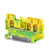 PT 2,5-TWIN-PE-R-CLX - Protective conductor terminal block