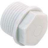 Synthetic locking plug M50x1.5 without bore hole