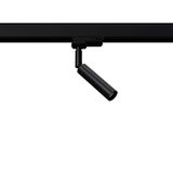 3 PHASE MOVABLE EYETECH TRACK SPOTLIGHT BLACK G9