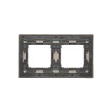 Single frame, glass, frosted cream glass