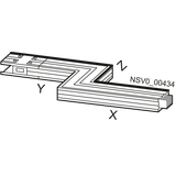BD2A-400-ZR-X*/Y*/Z* Z UNIT RIGHT X/Y 0,36M-0,60M, Z 0,14M-1,25M 160-400A