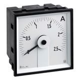 Ammeter DC AQ72M - (by transducers) - In: 1÷0÷1mA