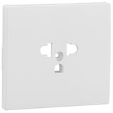C.PLAT F/EARTH SOCKET (EURO-USA TYPE) WHITE
