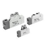 SYA3000/5000/7000, 5 Port Air Operated Valve / Body Ported